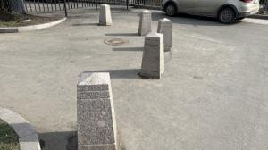 Парковочное ограждение бетонное Москва
