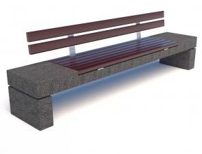 Скамейка бетонная Блокфилд СП